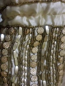 Gold Beaded Potli Bag