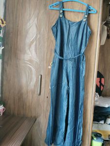 Blue Denim Jumpsuit