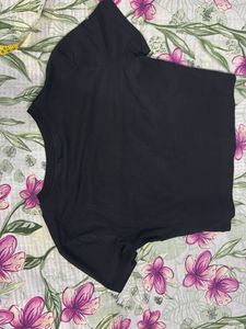 Classic Black Crew Neck T-Shirt