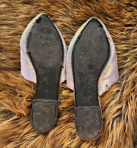Sparkly Sequin Mules