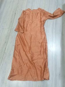 Elegant Peach Kurta