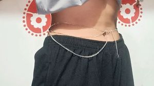 'Silver Glamour' Custom Waistchain