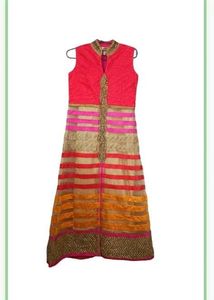 Elegant Striped ethnic kurta set