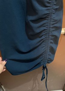 Chic Ruched Puff Sleeve Dress