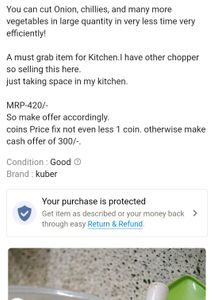 Vinod Stainless Steel Saucepan + Vegetable Chopper
