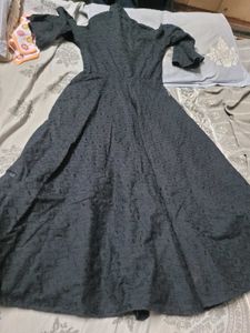 Elegant Black Ethnic Gown