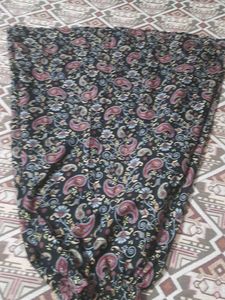 Paisley Print Palazzo Pants