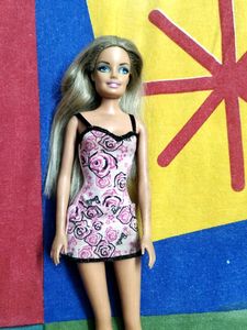 ORIGINAL Barbie Doll in Floral Dress