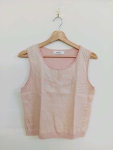 Light Pink Sleeveless Top