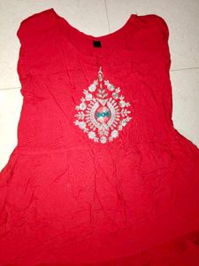 Vibrant Embroidered Kurta Set