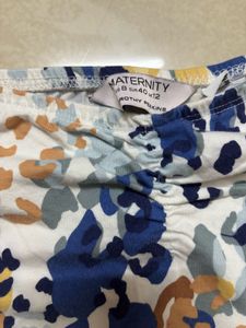 Maternity Animal Print Top - UK 12