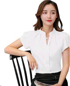 Korean White Elegant Top