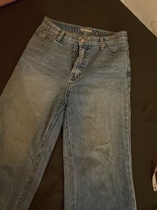 Wide Leg Denim Jeans