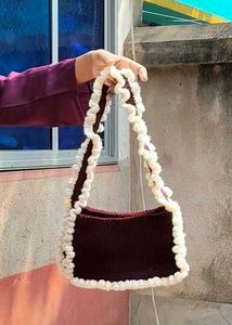 Handmade Crocheted Shoulder Bag