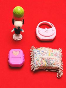Peanuts Snoopy Toy & Accessories Lot
