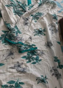 Chic Floral Print Kurta set