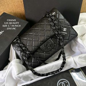 CHANEL FLAP BAG**WITH BRAND CARD**WITH DUSTCOVER