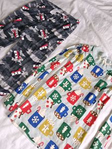 Cozy Pajama Set - Holiday Print
