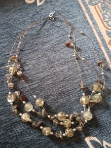 crystal necklace combo set ( 4 peck)