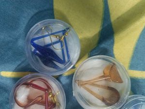 Designer Glass Bead Earrings (Set of 9 Pairs)
