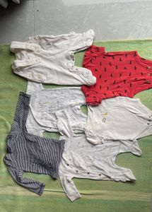 Baby Sleepsuits Bundle - set of 6