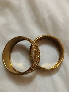 Heavy Gold Plated Bangles