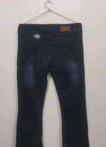 Flared Denim Jeans