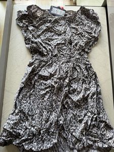 Leopard Print Mini Dress