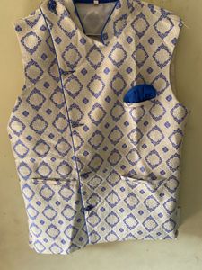 Men's Royal Blue Kurta