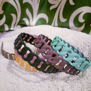 Chunky Chain Headbands - Colorful &amp; Trendy!