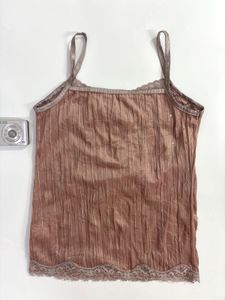 Coquette lace cami top
