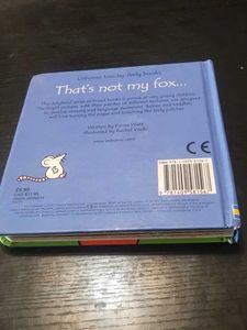 Usborne That's Not My Fox touch and feel Book