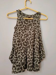 Animal Print Top