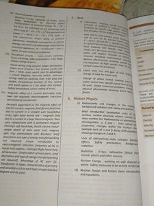 ICSE Physics Handbook Class X