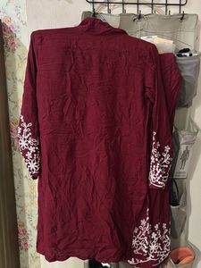 Maroon co ord set