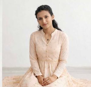 Elegant Pink Ethnic Gown