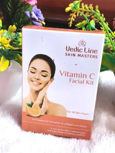 Vedic Line Vitamin C Facial Kit With Aloe Vera, Tu