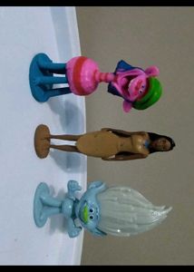 Trolls & Pocahontas Figurines Lot