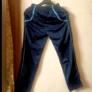 Navy Blue Track Pants with warm inner layer