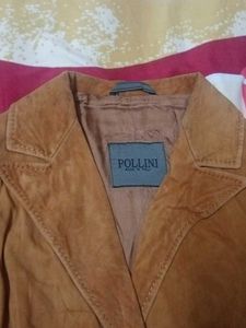 Classic Brown Suede Blazer