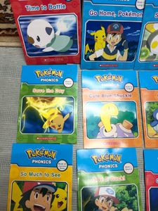 Pokemon Phonics Learning Books