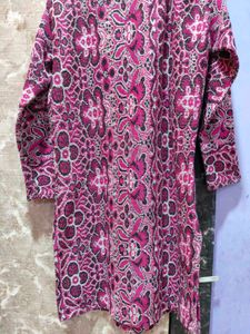Floral Print Kurta - Unique Design winter wear