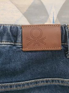 women's Blue Denim jorts