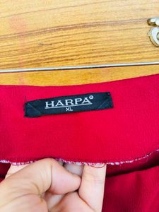 Harpa Burgundy Colour Top