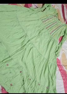Elegant Tiered Anarkali Kurta