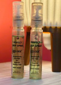 Recode Perfect Grip makeup Spray  (2x)
