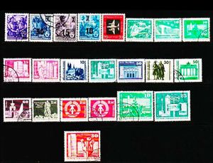 65 Vintage East Germany Stamp Collection