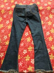 Flared Denim Jeans