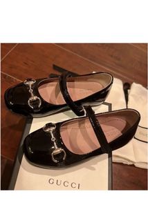 GUCCI BLACK MARY JANE FOR KIDS