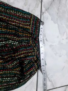 Boho Tribal Print Cropped Pants